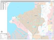 Federal Way Wall Map Premium Style 2022